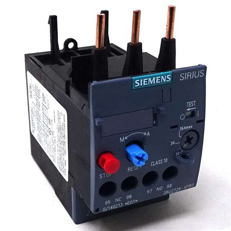 Overload Relay 3ru2126 4db0 Siemens 20 25a Axxa Motors And Motor Control