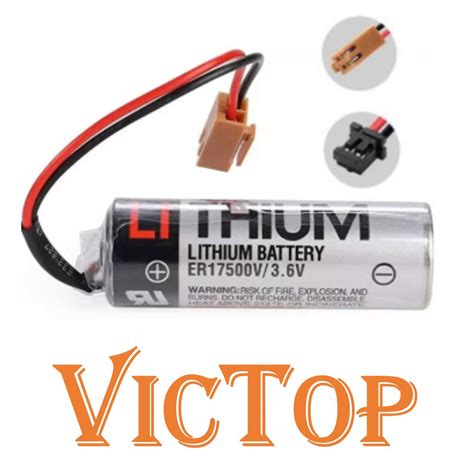 Toshiba Er V V Mah Plc Lithium Battery With Plug Shopee