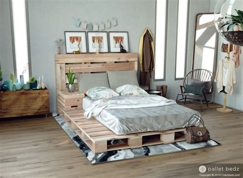 Pallet Bed for Twin Size Mattress - The Pallet Beds Co.