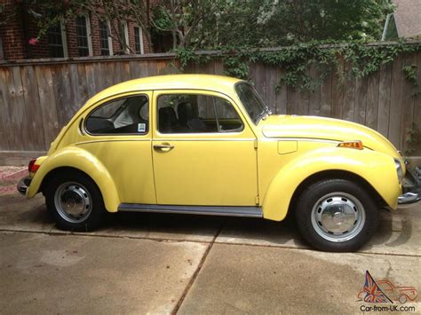 72 1972 VW Volkswagen Super Beetle Unrestored Survivor