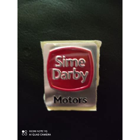 Hyundai Grand Starex Sime Darby Motors Logo Sticker Shopee Malaysia