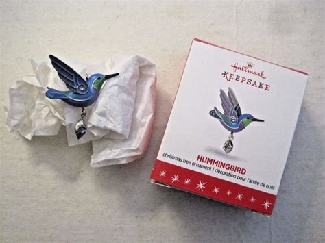 Hallmark Keepsake Beauty Of Birds Miniature Hummingbird Ornament