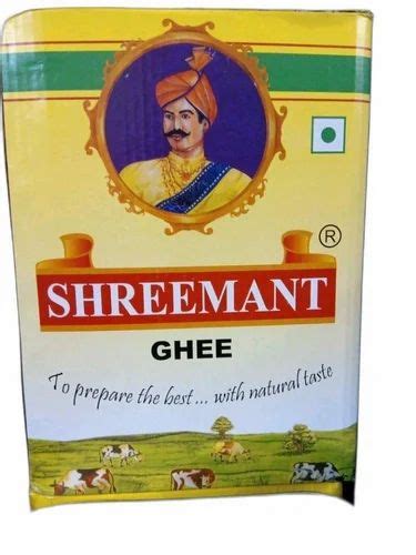 Kgs Shreemant Pure Cow Ghee At Rs Kg Pure Ghee In Ahmedabad