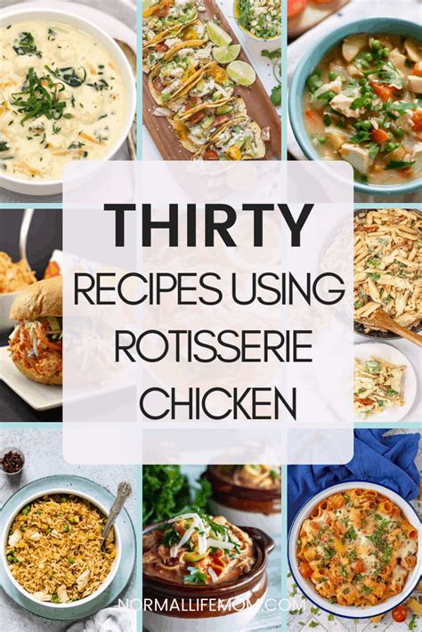 Leftover Rotisserie Chicken Recipes