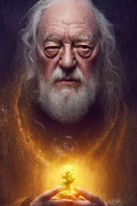 Michael Gambon As Dumbledore Magical Forest Stable Diffusion Openart