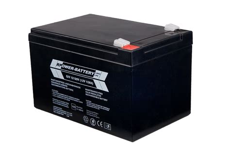 12v 12ah Rpower Vds Batterie Powertec Energy