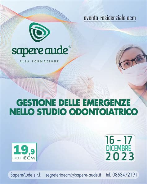 Gestione Delle Emergenze Nello Studio Odontoiatrico Sapereaude Alta