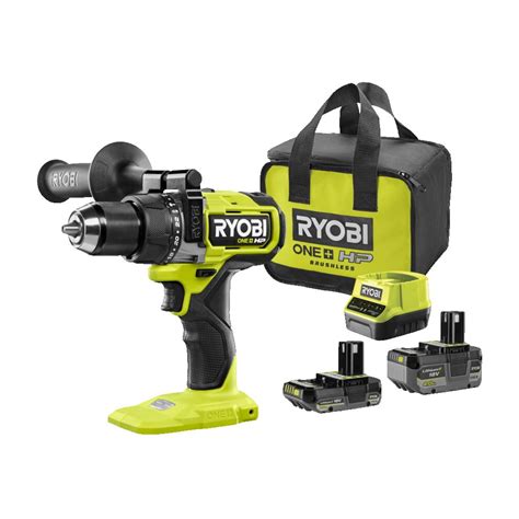 Дрель-шуруповерт Ryobi RPD18X-242S 18В, бесщеточная, ударная 5133005283 ...
