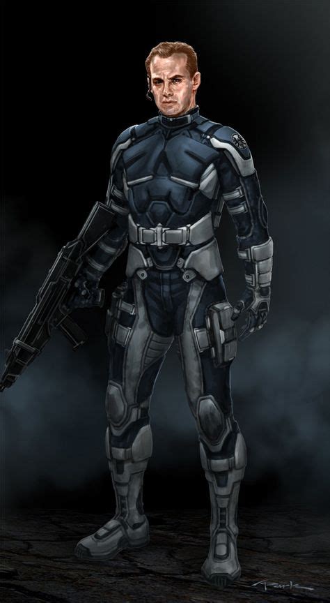 An Awesome Rendering Of A More High Tech Version Of The Shield Uniform