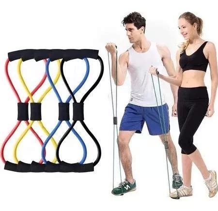 Elastico Extensor Exercícios Tensão Nivel Médio Formato 8 à venda em