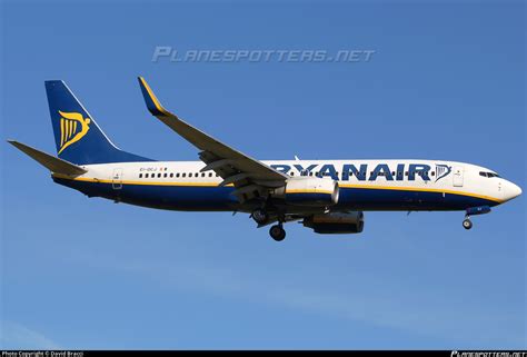 EI DCJ Ryanair Boeing 737 8AS WL Photo By David Bracci ID 864894