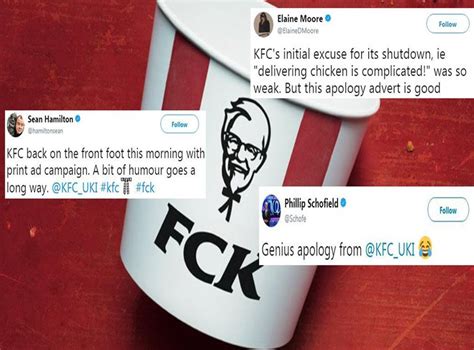 Everyone Just Forgave Kfc After It Published An Expert Apology Over Its Chicken Shortage