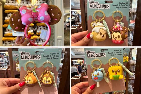 New Disney Munchlings Ear Headband Keychains Arrive At Magic Kingdom