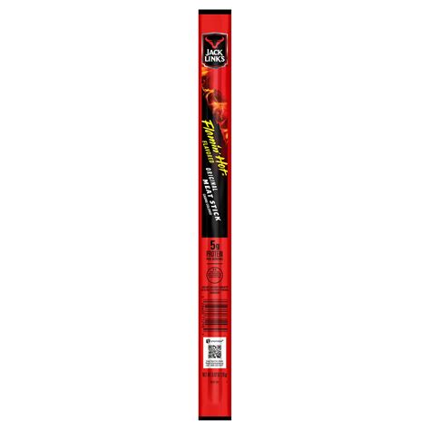 Jack Links Flamin Hot Flavored Original Meat Stick Oz Walmart