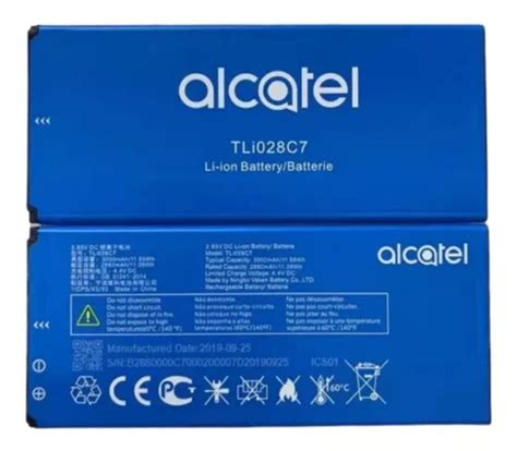 Bateria Pila Alcatel B Tli C Somos Tienda F Sica Mercadolibre