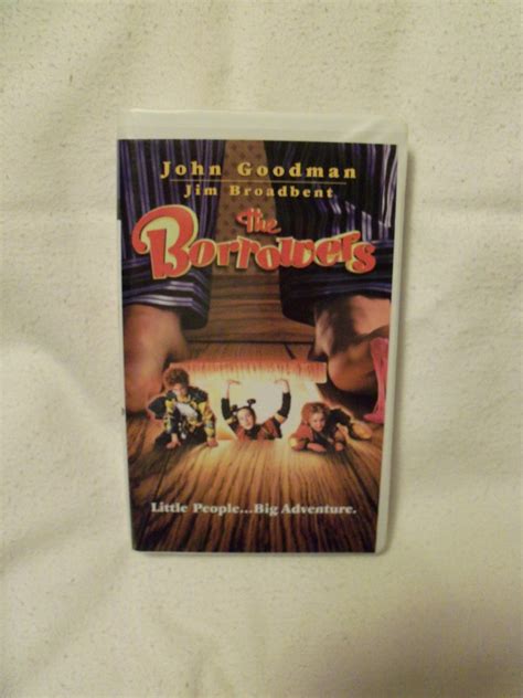 The Borrowers Vhs Tape Starring John Goodman Clamshell 1998 Promo Copy