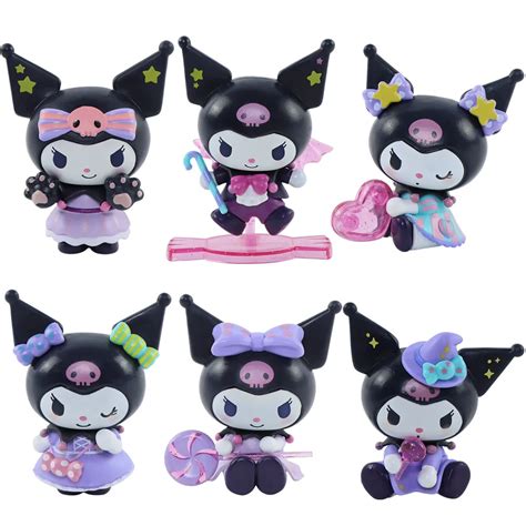 Sanrio Blind Box Kuromi Boneca Modelo De Brinquedo S Rie Halloween