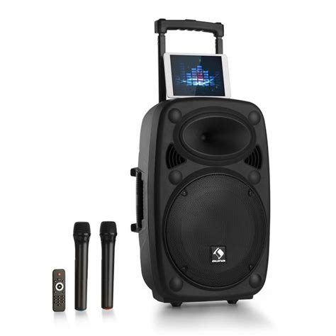 Streetstar15 Mobile PA Anlage Set 15 PA Anlage Speakerstand Mikrofonständer