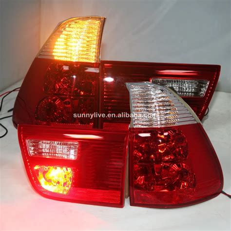 1998 2006 year For BMW X5 E53 Tail Lamp RearLights Back light Red White Halogen style -in Car ...