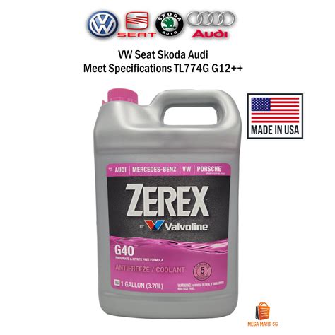 Valvoline Zerex G Antifreeze Coolant Concentrate Shopee Singapore