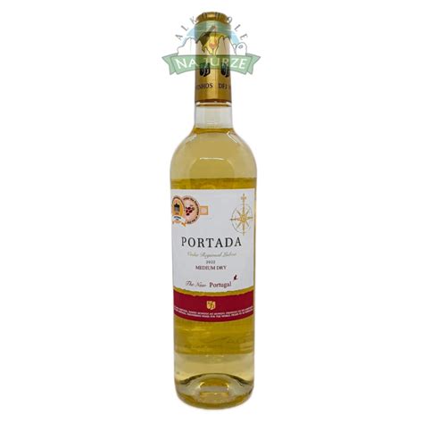 Wino Portada White Medium Dry 0 75l Alkohole Na Jurze