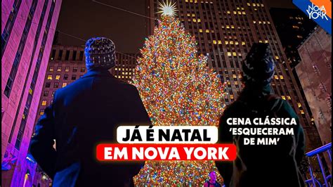 JÁ É NATAL EM NOVA YORK Inauguração da árvore do Rockefeller Center