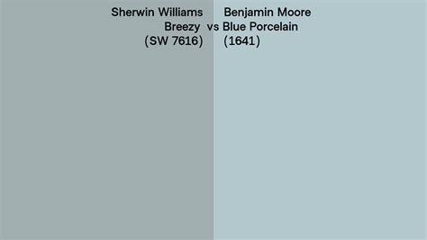 Sherwin Williams Breezy Sw Vs Benjamin Moore Blue Porcelain