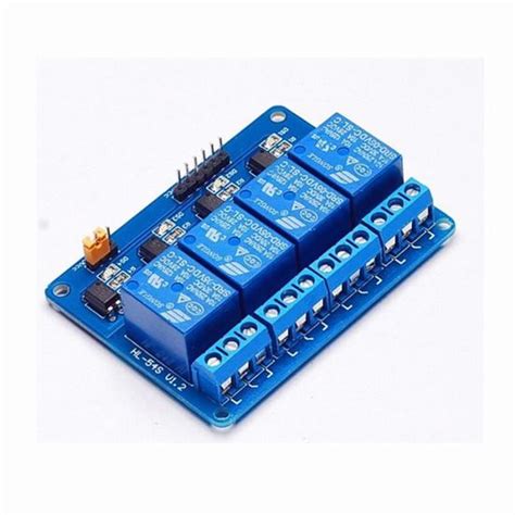 Module de relais à 4 canaux DC 5V avec Optocoupleur pour Arduino PIC