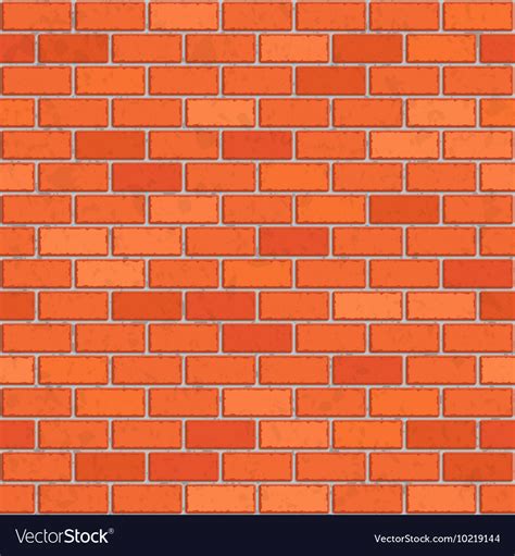 Seamless Brick Wall Royalty Free Vector Image Vectorstock