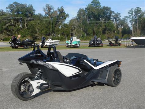 2019 Polaris Slingshot Slingshot SLR Icon Monument White Polaris Of