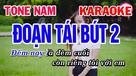 Karaoke O N T I B T Nh C S Ng Tone Nam D H T Mai Th O Organ Youtube