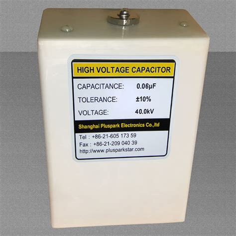 High Voltage Capacitor 40kv 006uf Pulse Discharge Capacitor 60nf