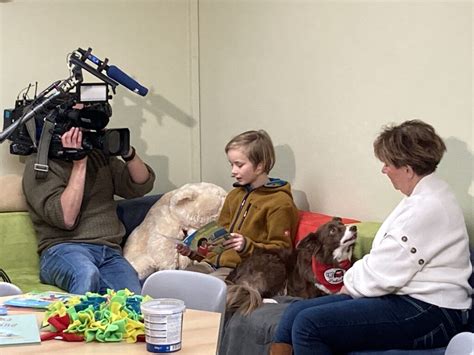 Unsere Lesehunde In Fernsehen Und Rundfunk Jens Iwersen Schule