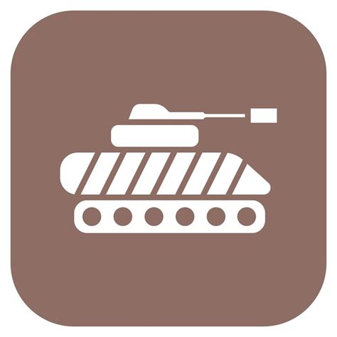 Premium Vector Army Tank Vector Illustration