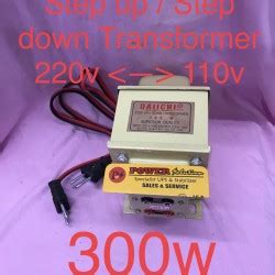 Jual Step Up Down V V Transformer Daiichi W Jakarta