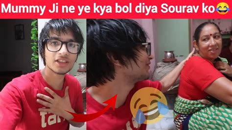 Mummy Ji Ne Ye Kya Bol Diya Sourav Ko Sourav Joshi Vlogs Shorts