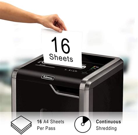 Fellowes Powershred 225Mi Micro-Cut High-Security Department Shredder (WALL-MNT / FED-GSA) (FEL-225MI-WALL-MNT-FED-GSA)