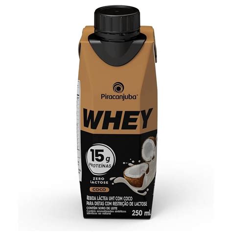 Bebida Proteica Piracanjuba Whey G Coco Ml Panvel Farm Cias