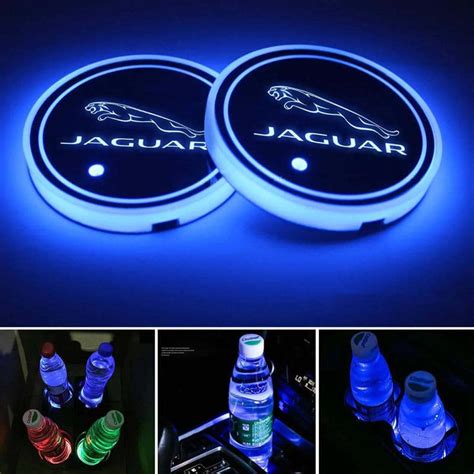 X Amazing Led Jaguar Emblem Licht Auf Auto Carledlogo