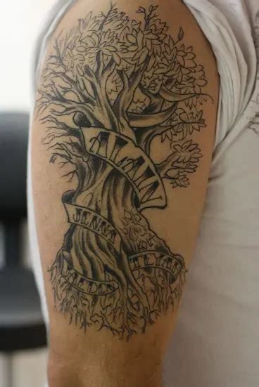 Celtic Family Tree Tattoo