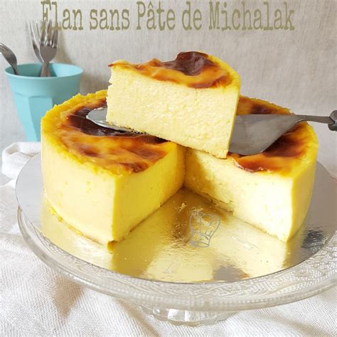 Flan Parisien ou Pâtissier sans Pâte de Michalak Gourmandise Assia