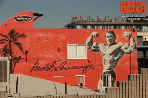 Arnold Schwarzenegger Muscle Beach