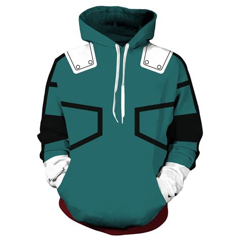 Buy My Hero Academia Izuku Midoriya Jacket Hoodie 2 Styles Hoodies And Sweatshirts Jackets