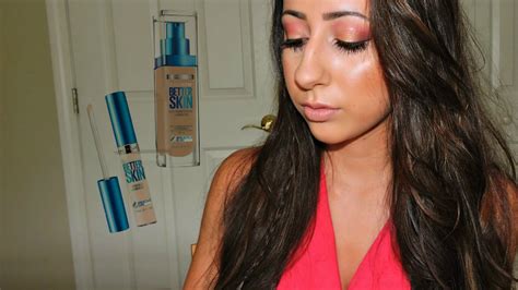 Maybelline Better Skin Foundation And Concealer Review Youtube