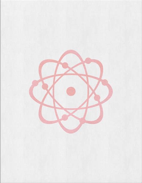 Physics Nursery Wall Art Pink Science Nursery Physical Etsy