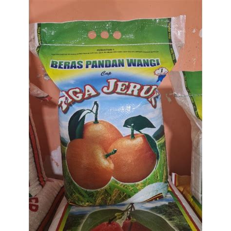 Jual BERAS TIGA JERUK 10KG Shopee Indonesia