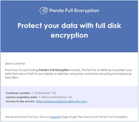 Getting Started With Panda Full Encryption Technical Support Panda Security