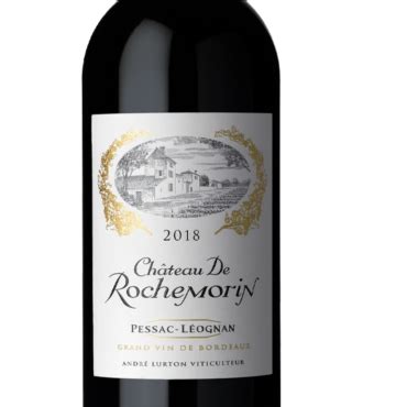 AOC Pessac Léognan Château de Rochemorin 2018 Les Caves de la Vallée