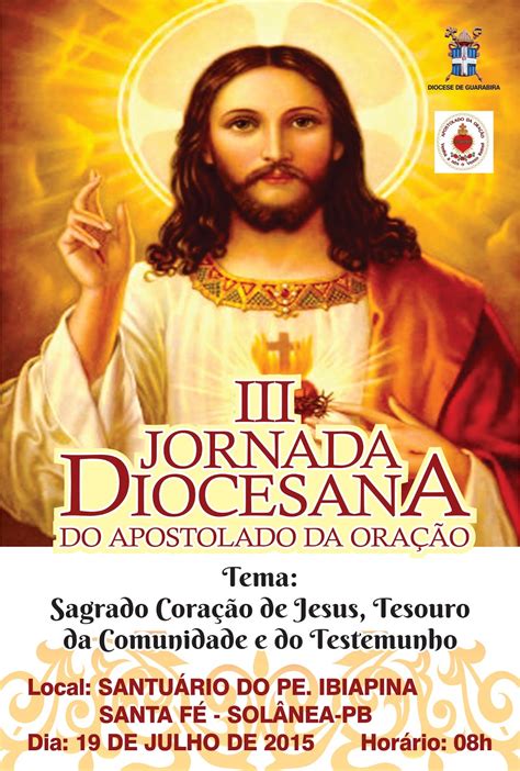 DIOCESE DE GUARABIRA III JORNADA DIOCESANA DO APOSTOLADO DA ORAÇÃO