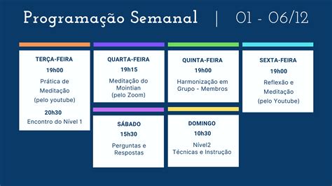 Programação Semanal 01 06 12 2020 MOINTIAN